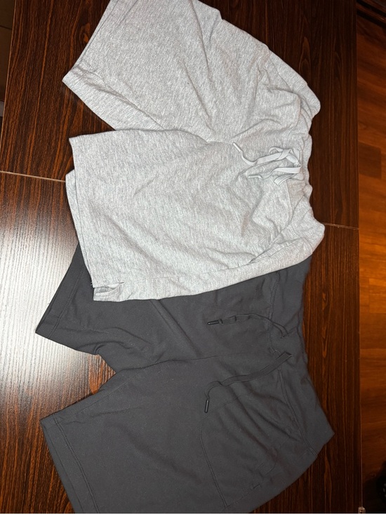 Athletic Works Pants - Athletic Works Gray & Charcoal Lounge Shorts Pair